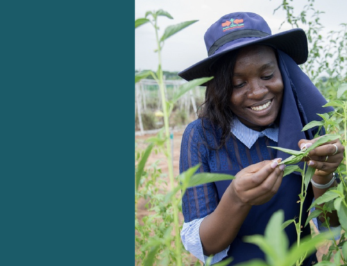Borlaug prize from World Food Prize for EPS PhD student Pamela Afokpe (BIS-WUR)
